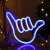 Peace Sign Neon Wall Sign
